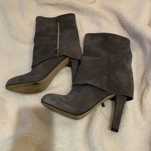 Franco Sarto Suede Mid-calf Boot Size 5.5